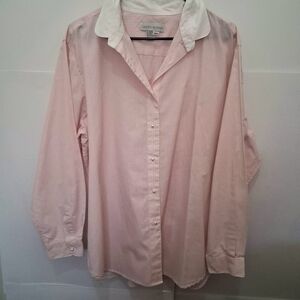 🎉Sandra Ingrish Pink Button Down Shirt